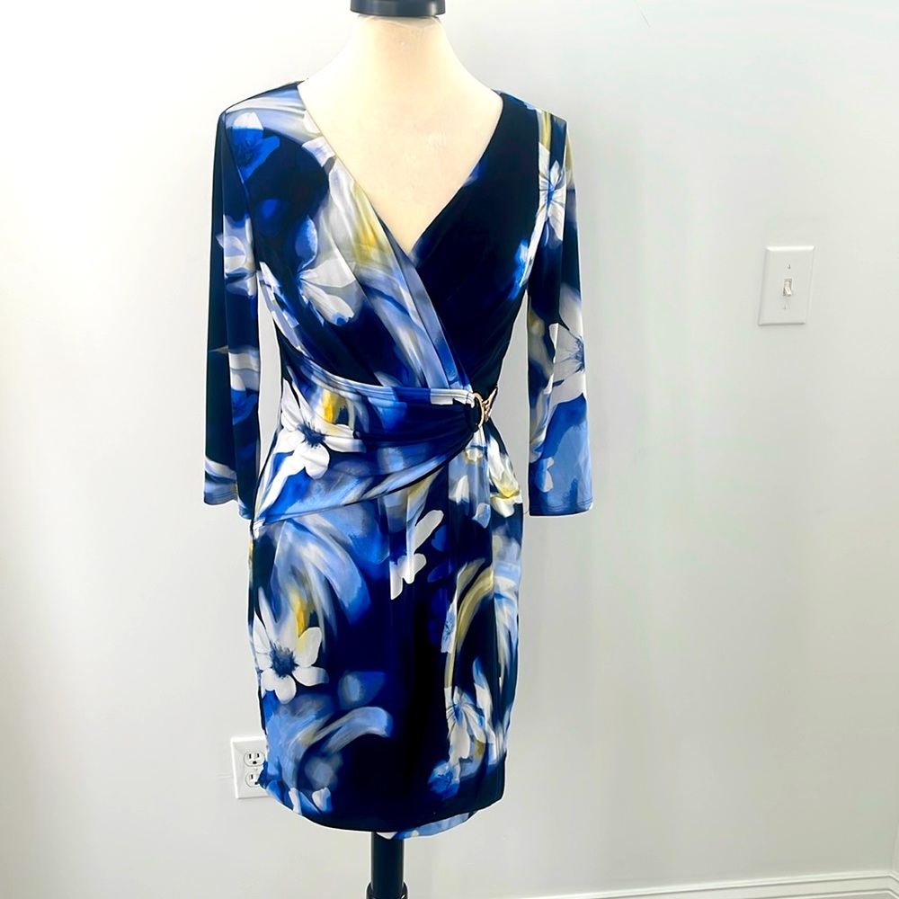 Thalia Sodi Faux Wrap dress